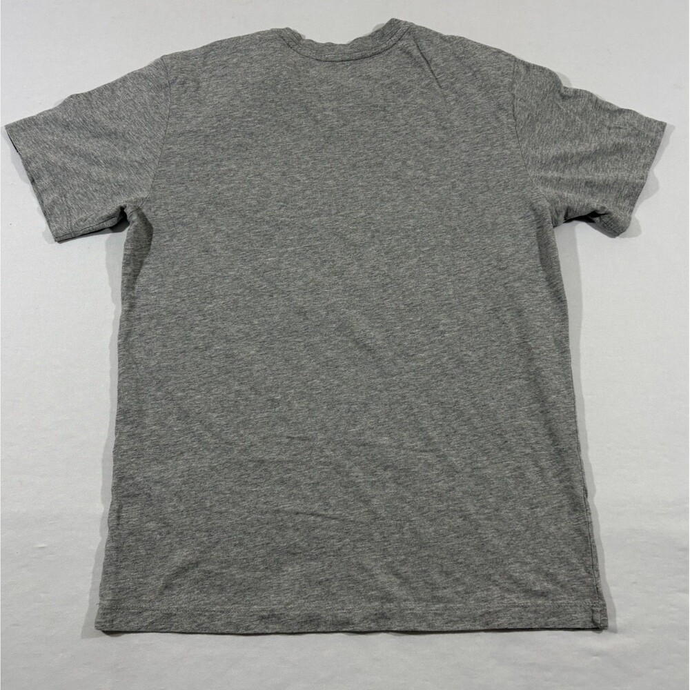 Coach Mens Signature Tape Crew Short Sleeve T-shirt Gray Cotton Tee Casual Sz XS - Picture 8 of 10